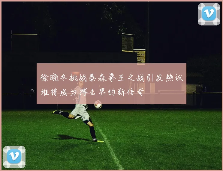 徐晓冬挑战泰森拳王之战引发热议谁将成为搏击界的新传奇